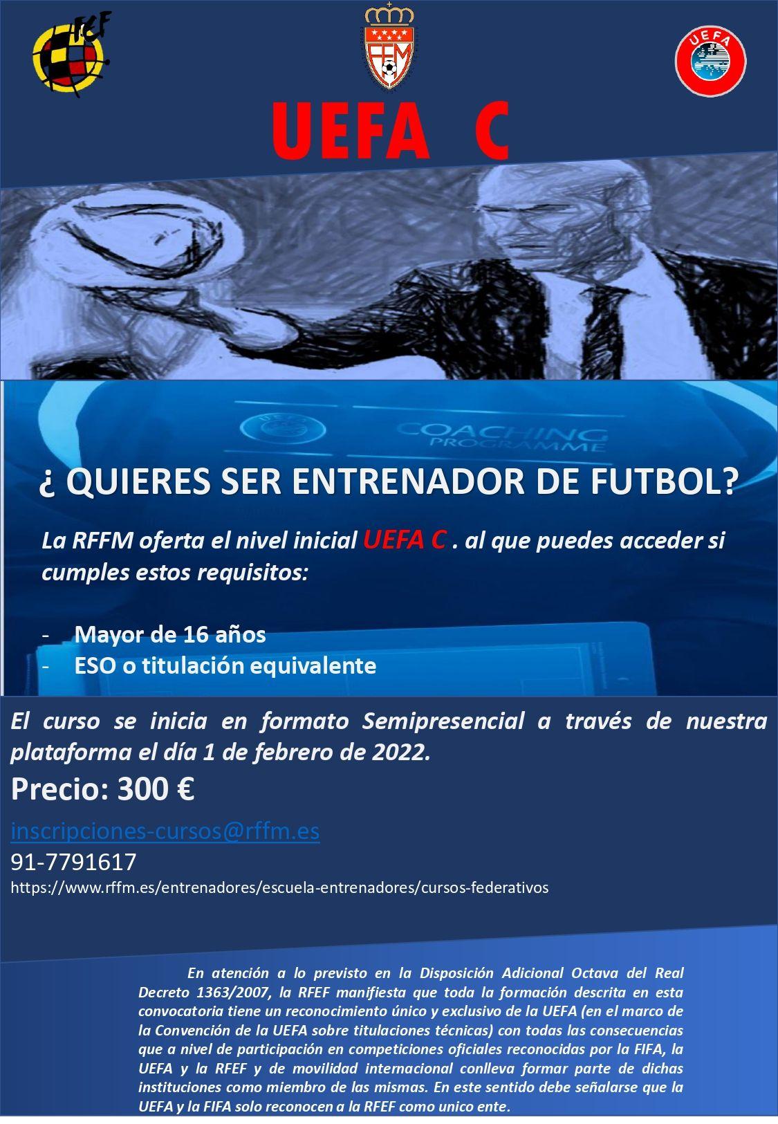 Título de entrenador de fútbol precio